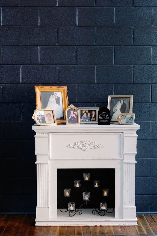 White Wooden Mantel White Wooden Mantel