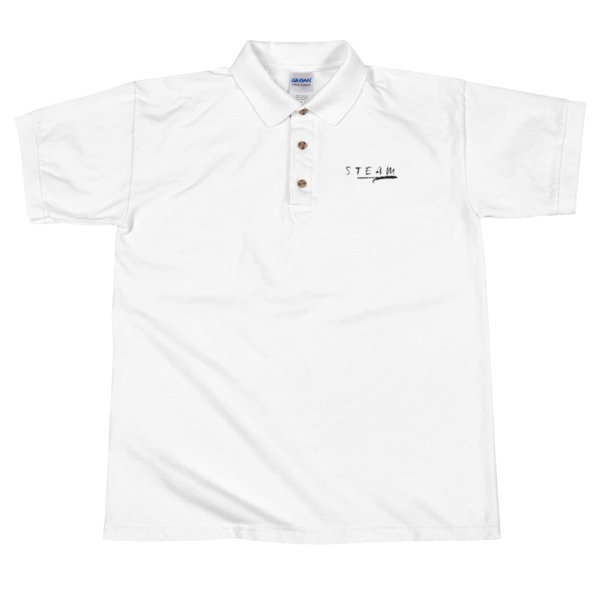STEAM Embroidered Polo Shirt