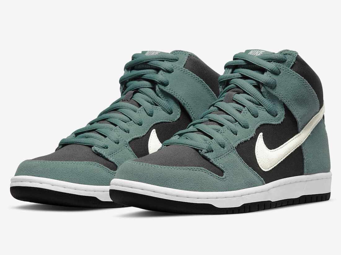 Nike SB Dunk High « Green Suede »