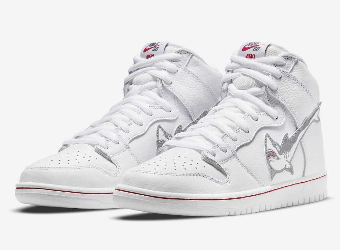 Oski x Nike SB Dunk High « Great White Shark »