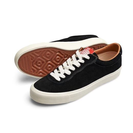 LASTRESORTAB VM001-Suede LO BLACK WHITE