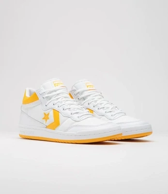 CONVERSE CONS FASTBREAK PRO MID WHITE/LIGHT YELLOW