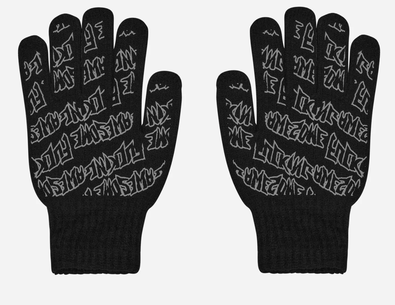Fucking Awesome – Reflective Stamp Gloves