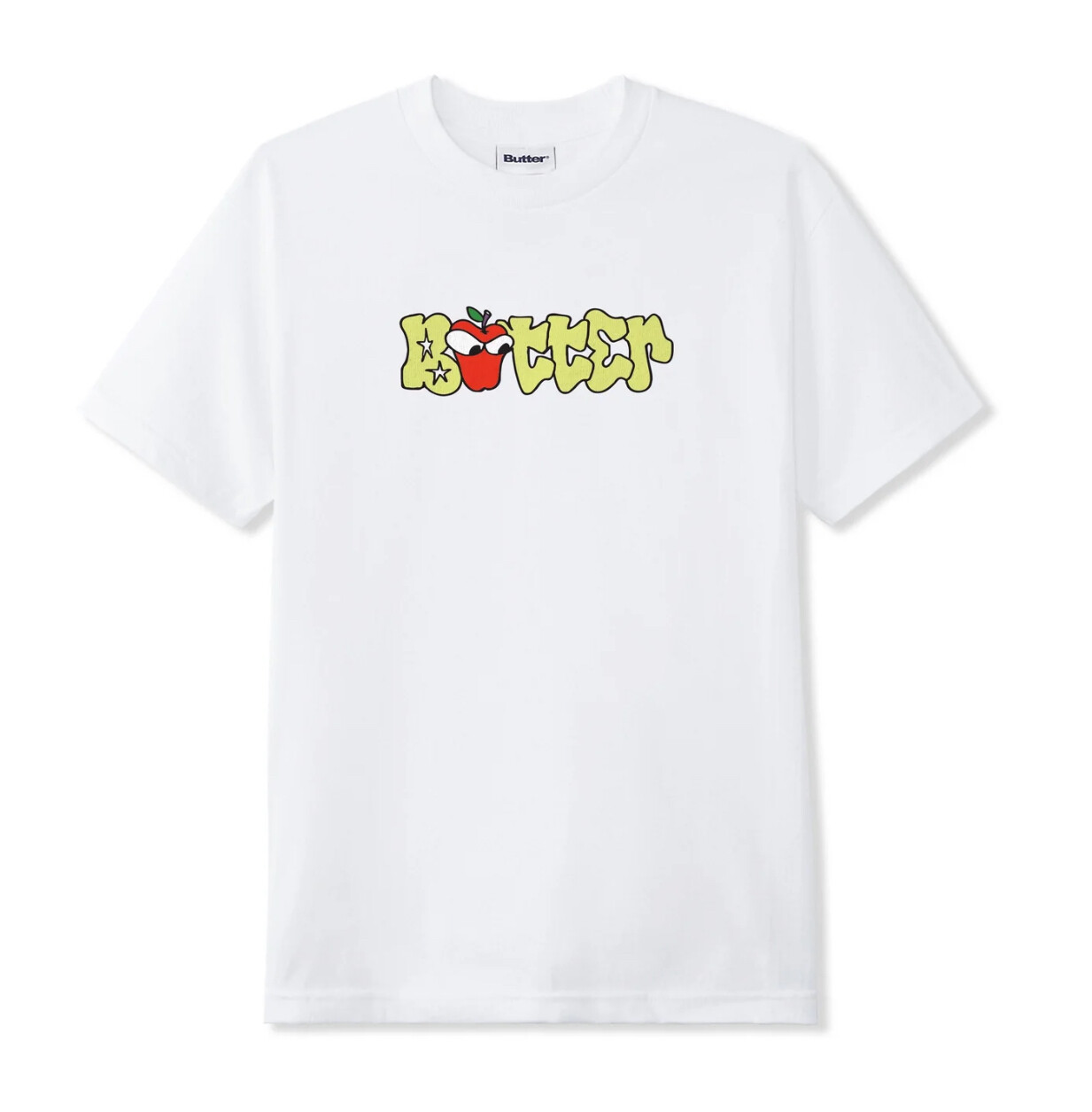 BUTTER Big Apple Tee, White
