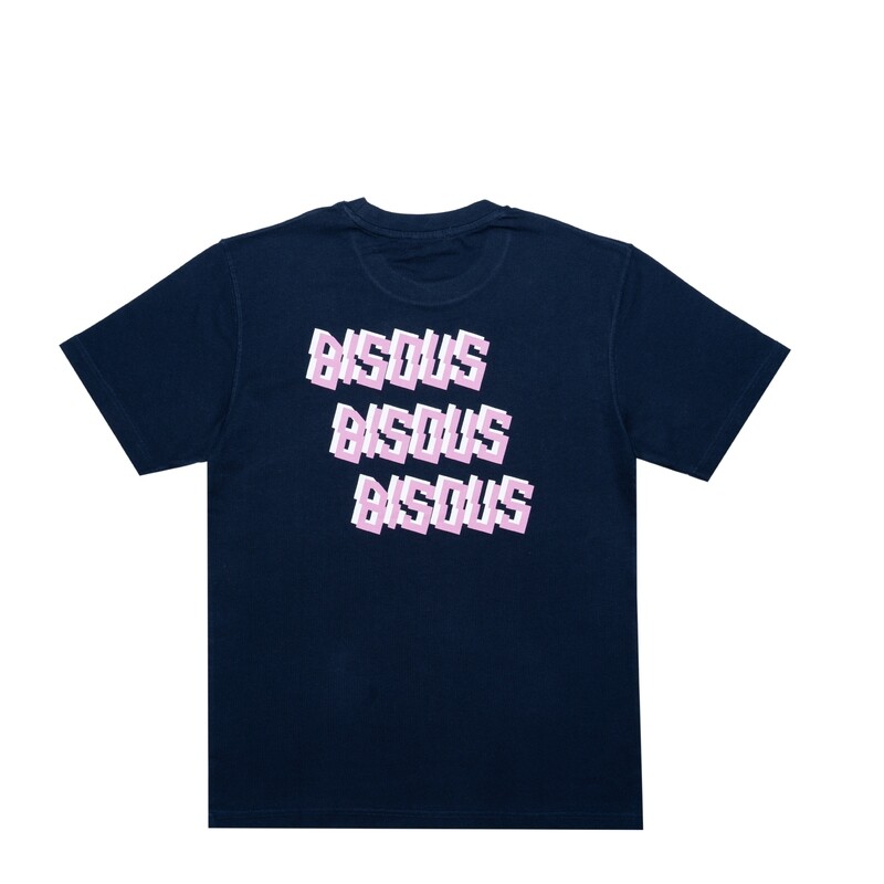 BISOUS TEE NAVY