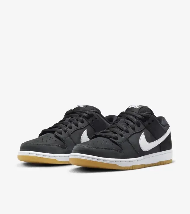 Nike SB Dunk Low Black and Gum Light Brown