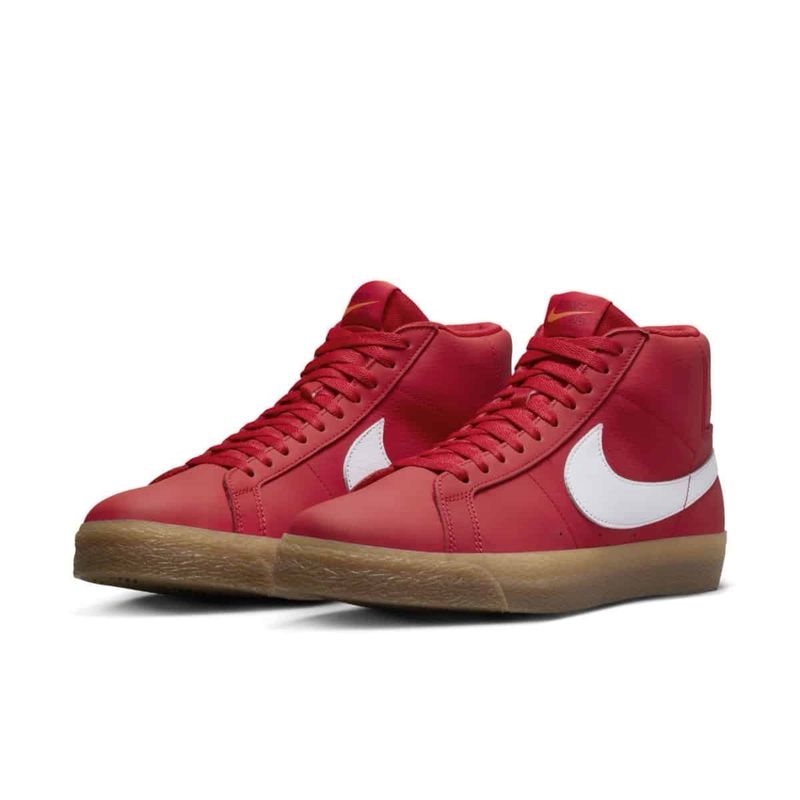 NIKE SB ZOOM BLAZER MID - RED GUM