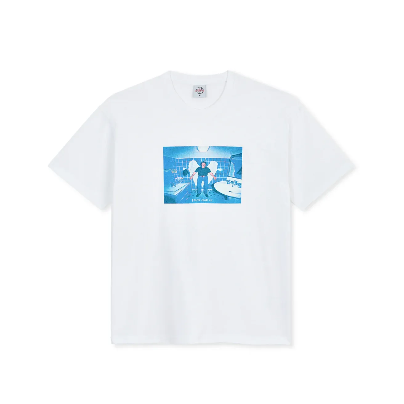 POLAR TEE | ANGEL MAN - WHITE