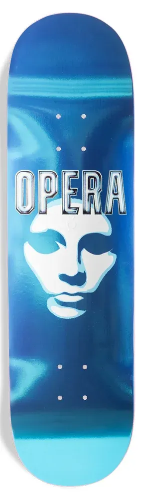 Opera Skateboards Mask Logo deck 8.5