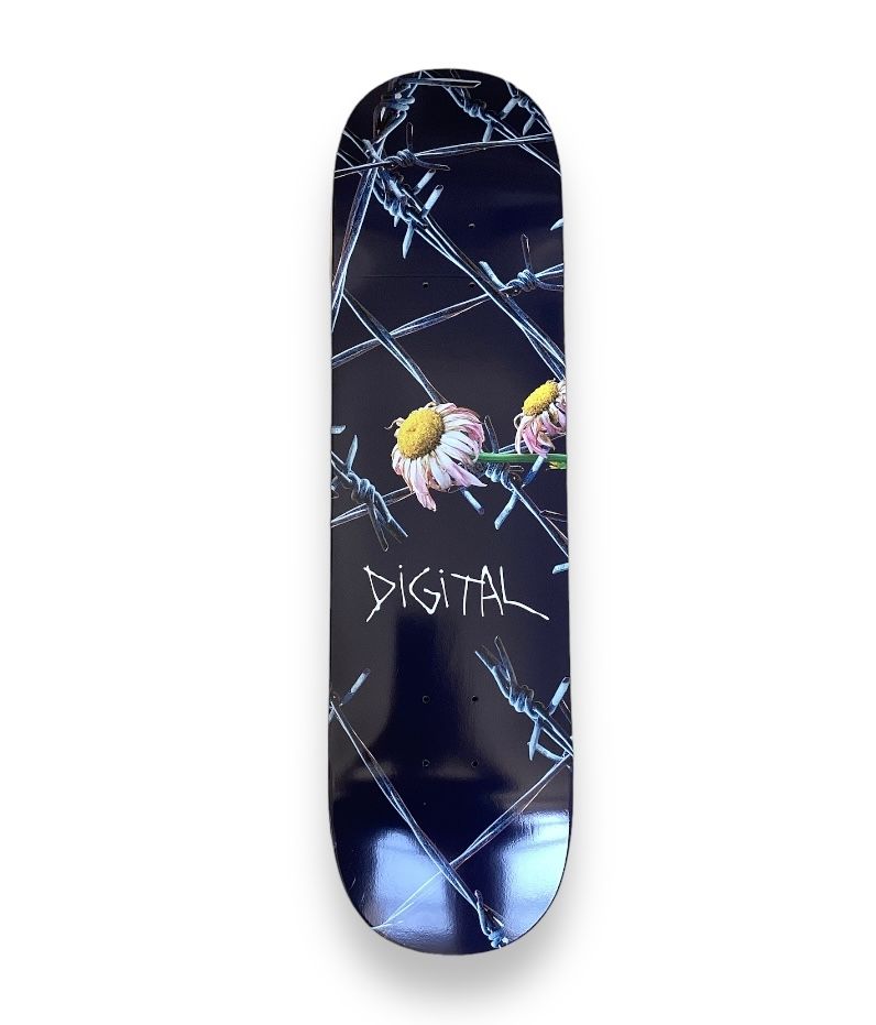 DIGITAL DECK FADED FLOWER SQUARE SHAPE