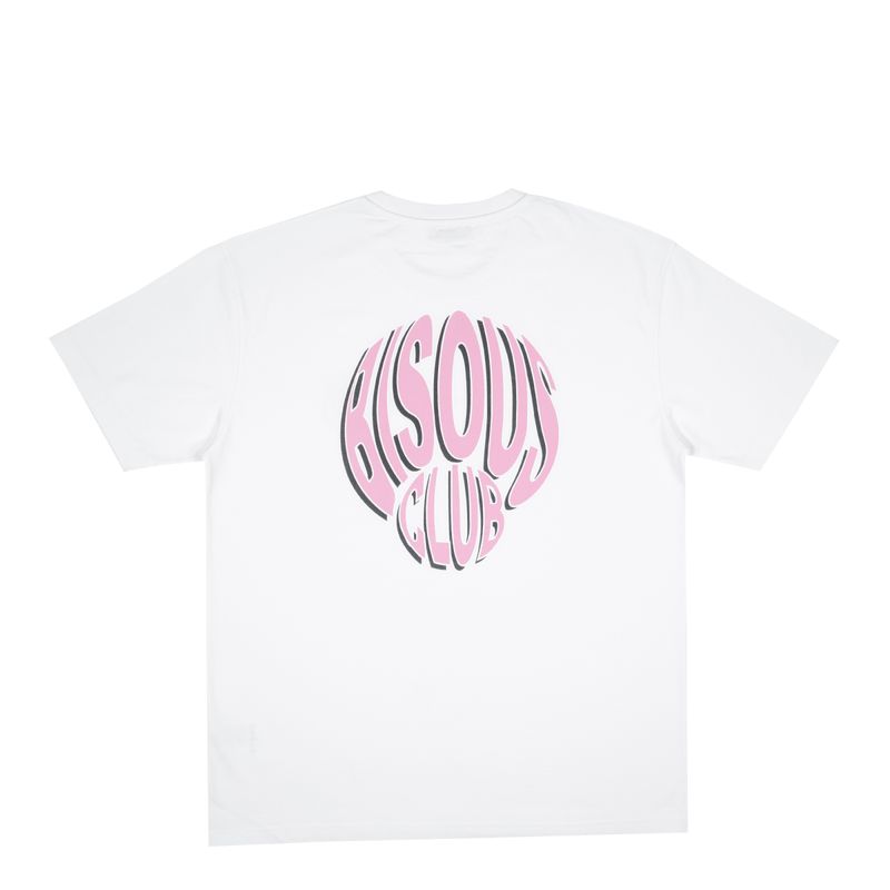 BISOUS TEE Blow up FW24-7 white