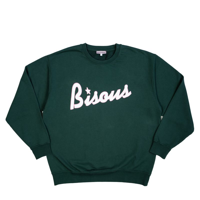 BISOUS CREWNECK LOUNGE FOREST