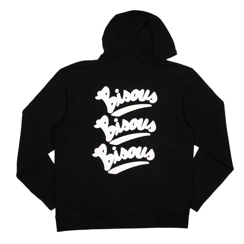 BISOUS HOODIE GIANNI BLACK