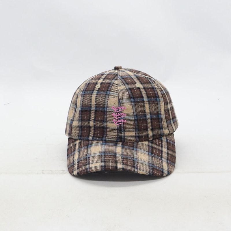BISOUS CAP GIANNI CHECK SAND