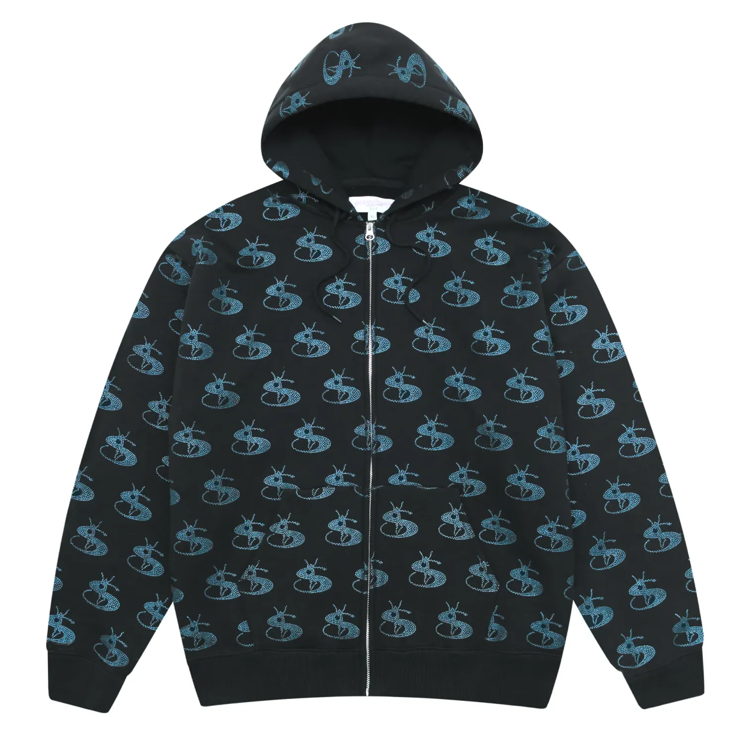 YARDSALE Bijou Hood (Black/Indigo)