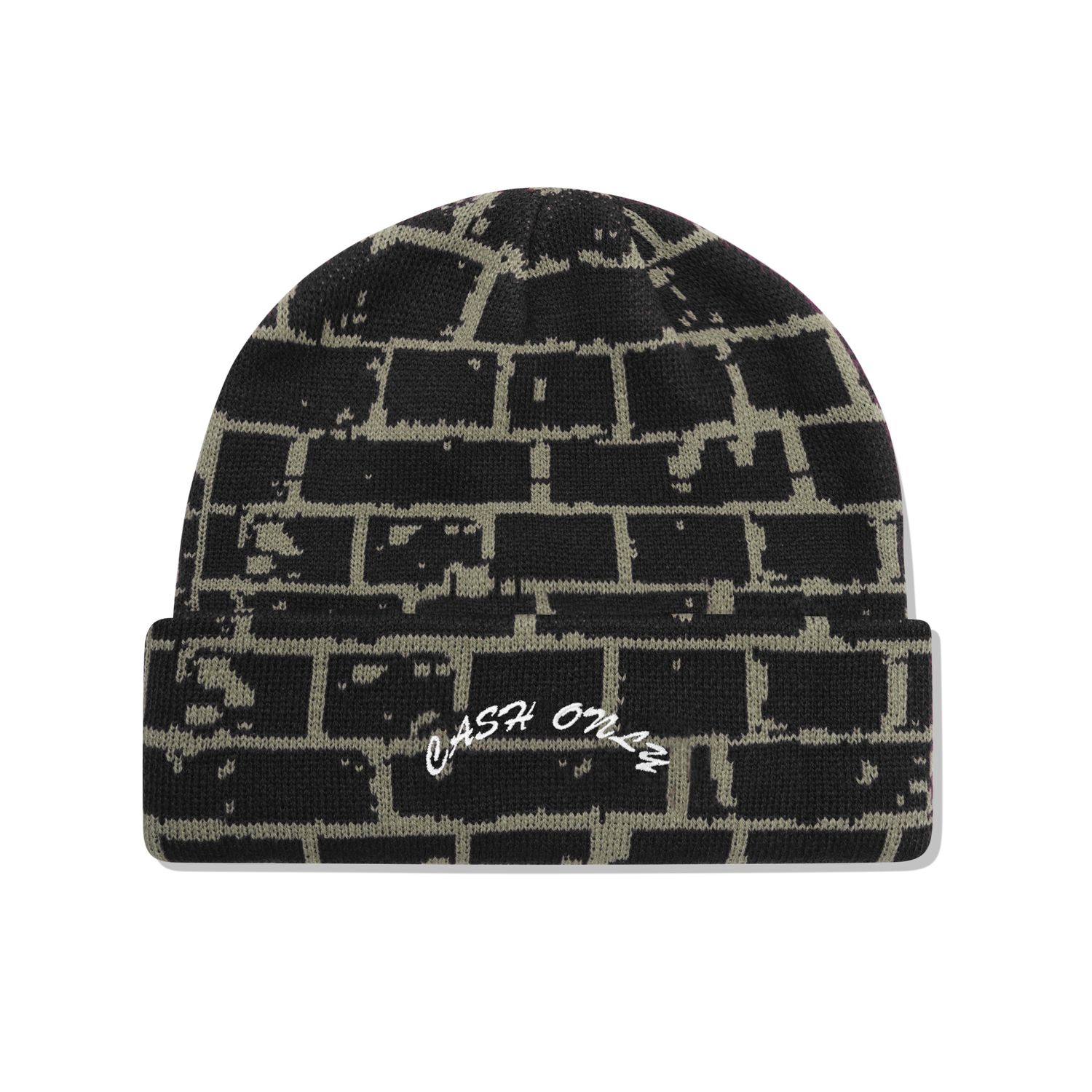 CASH ONLY BRICKS BEANIE