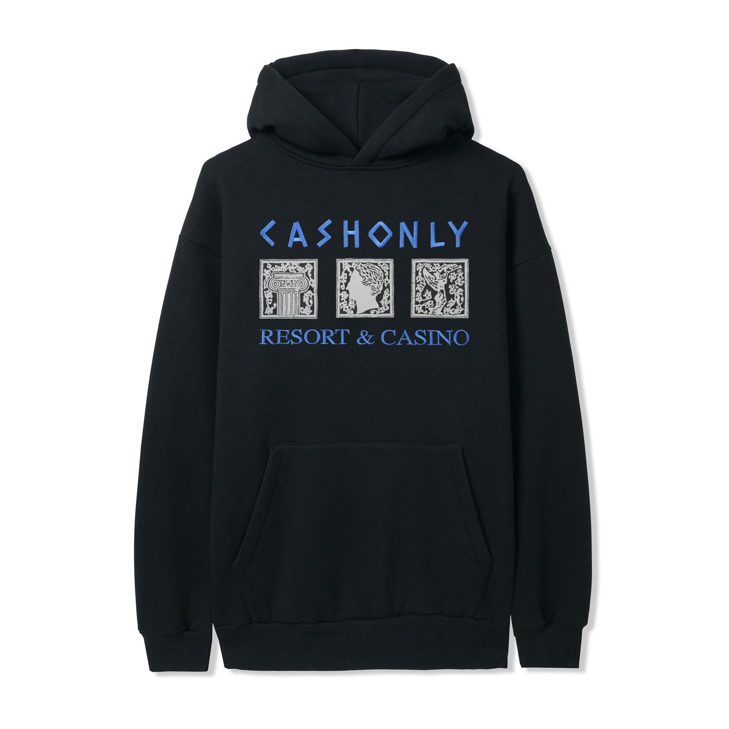CASH ONLY HIGH ROLLERS PULL-OVER HOODIE BLACK