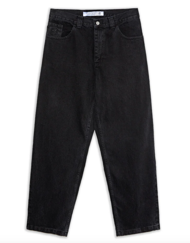 POLAR &#39;93! PANTS - PITCH BLACK