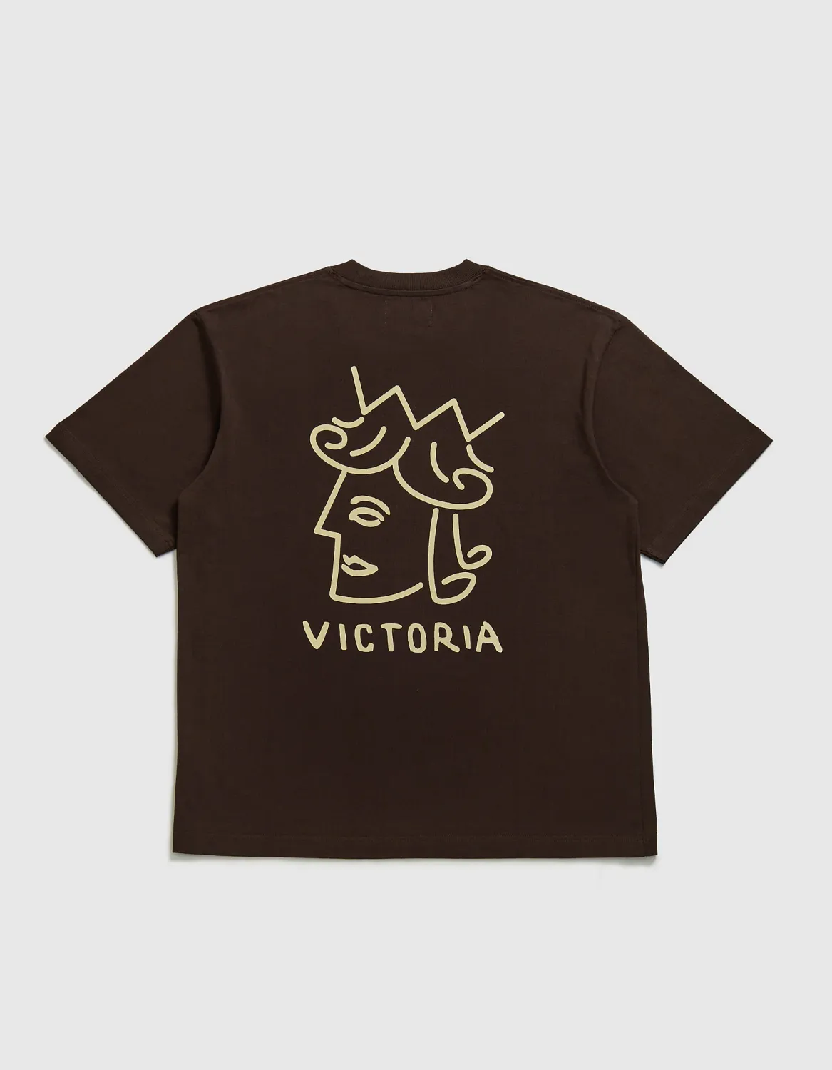 VICTORIA HK QUEENHEAD LOGO TEE