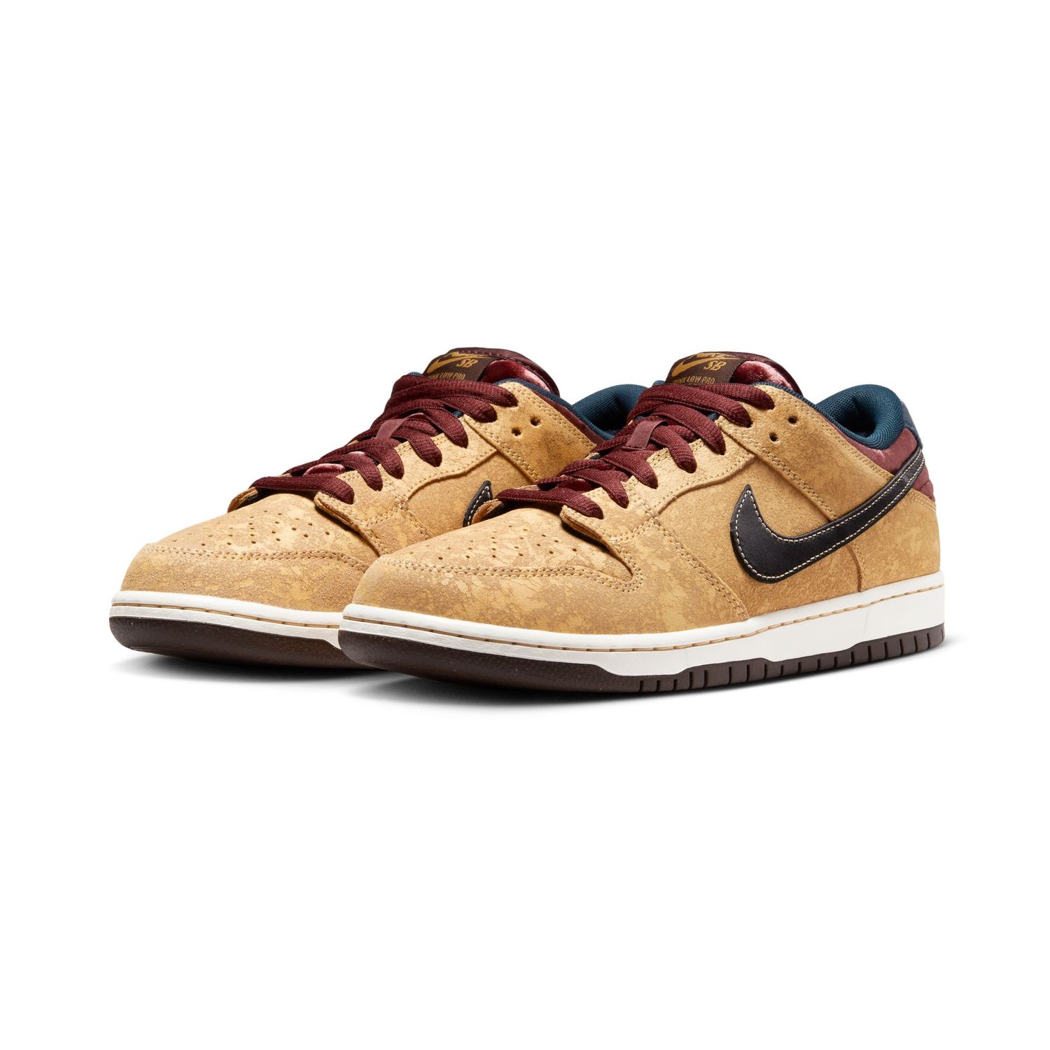 NIKE SB DUNK LOW PRO CELESTIAL GOLD/BLACK-DARK TEAM RED FZ1278-200