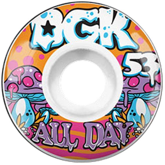 DGK WHEELS 53MM SUNSHINE