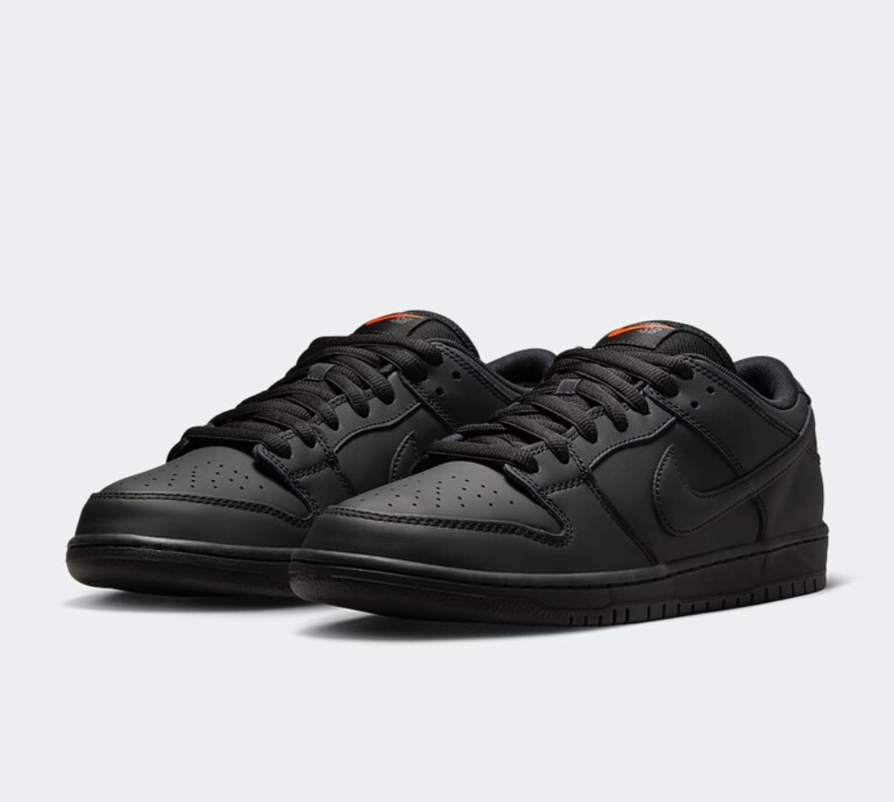 NIKE SB DUNK LOW PRO BLACK/BLACK-BLACK-BLACK ISO FJ1674-001