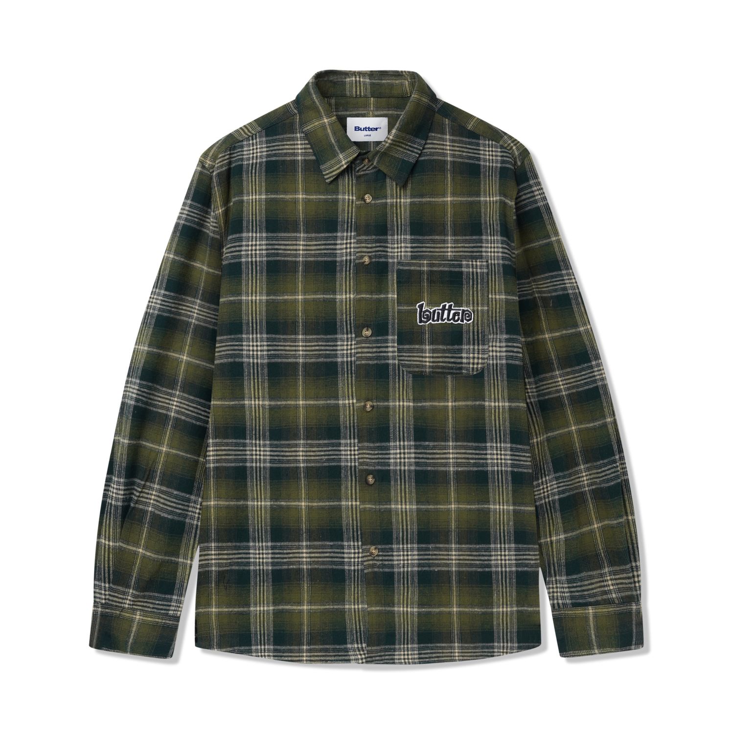 BUTTER Swirl Plaid Shirt
