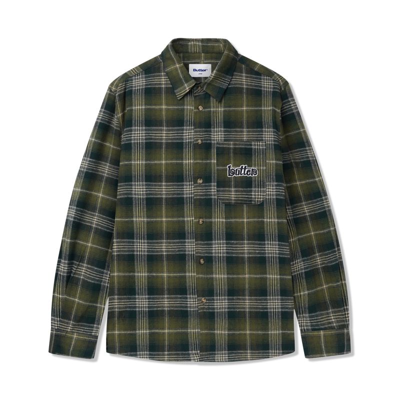 BUTTER Swirl Plaid Shirt