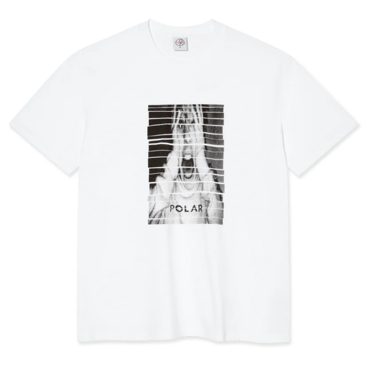 POLAR TEE | SCREAM - WHITE