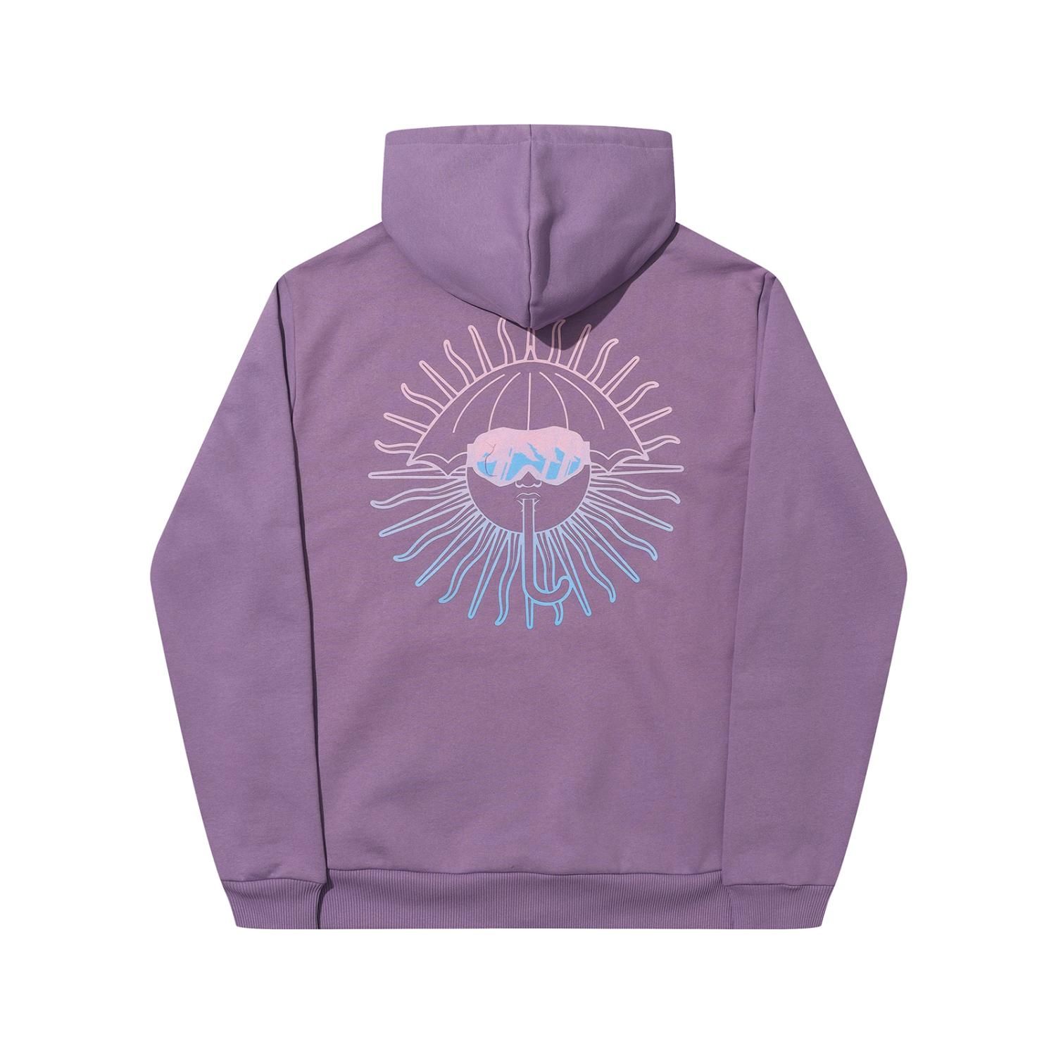 HÉLAS MASK HOODIE PURPLE