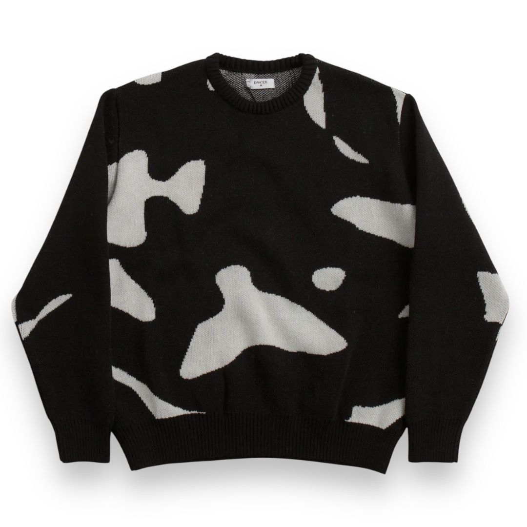 DANCER MASK KNIT BLACK