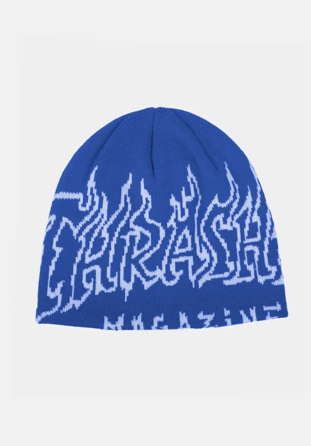 THRASHER Fire Outlined Skully