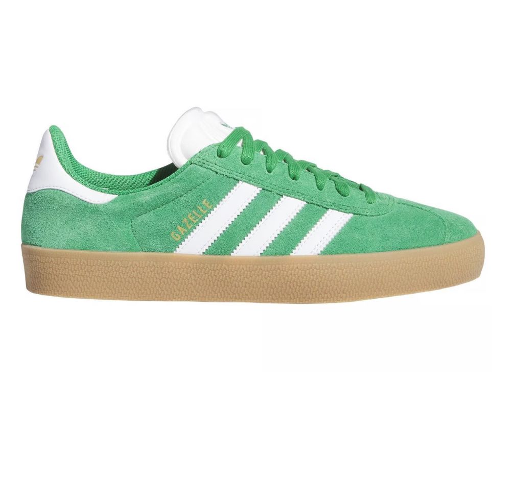 ADIDAS Gazelle ADV Green/Cloud White/Gold Metallic