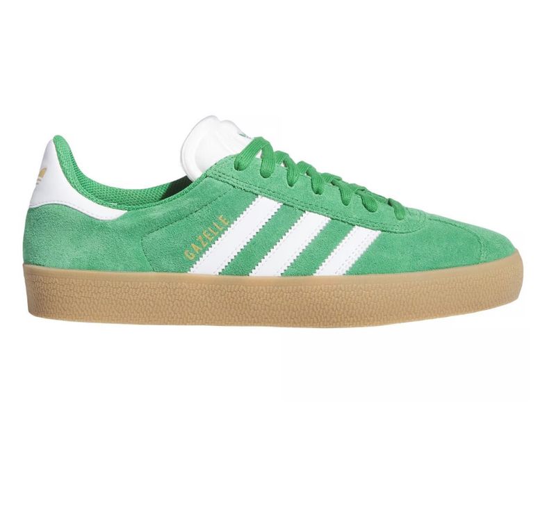 ADIDAS Gazelle ADV Green/Cloud White/Gold Metallic