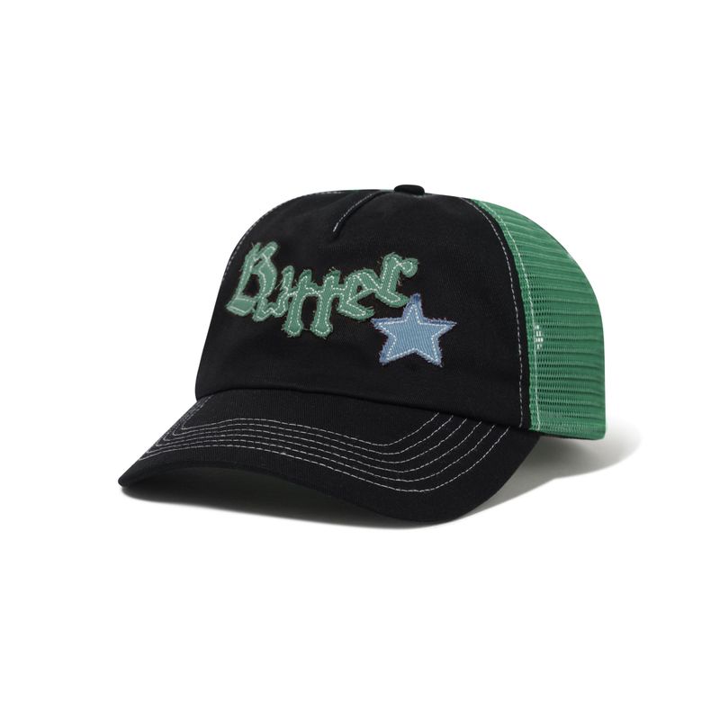 BUTTER Edge Trucker Cap Black