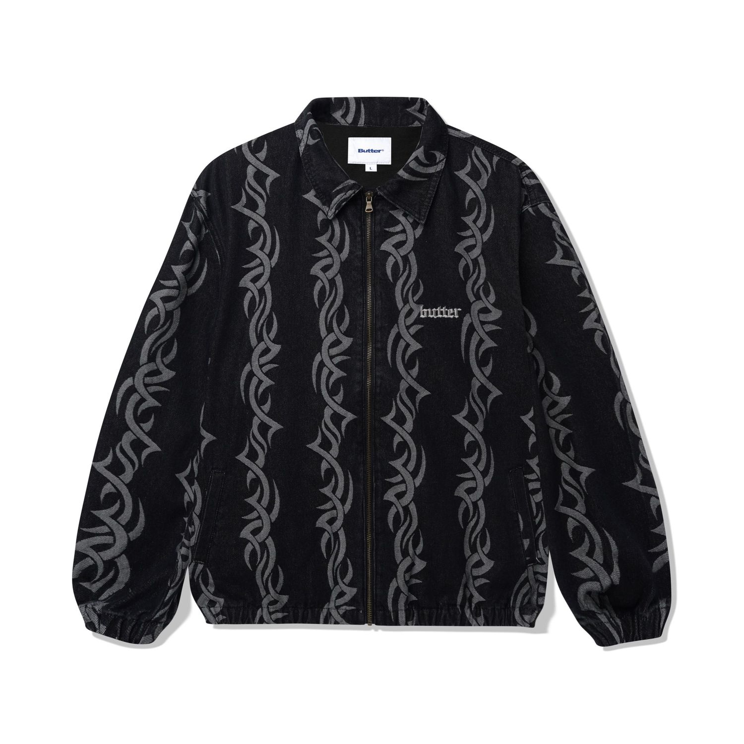 BUTTER Tribal Denim Jacket Black
