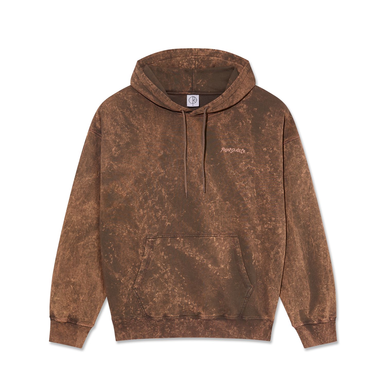 Polar-Skate-Co-SP25-Acid-Frank-Hoodie-Surf-Logo-Brown