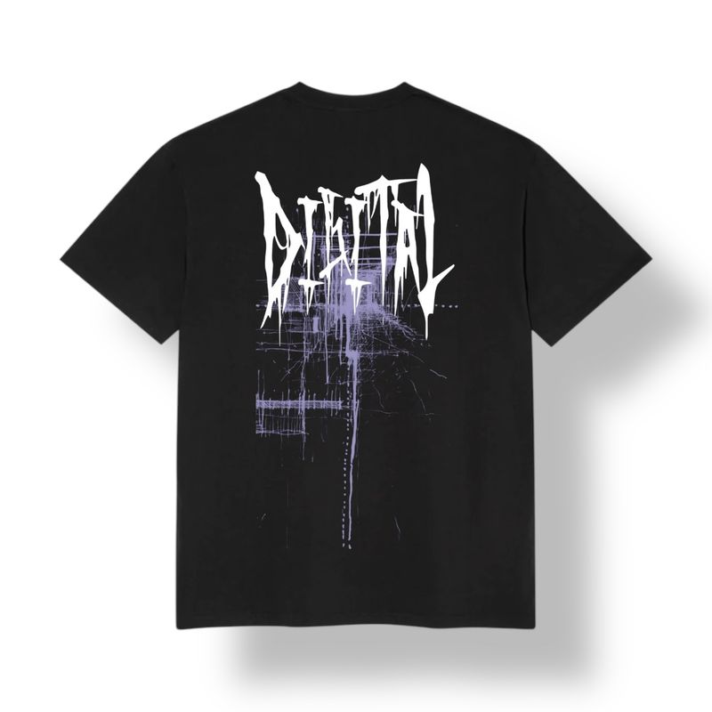 DIGITAL TEE THRONE BLACK