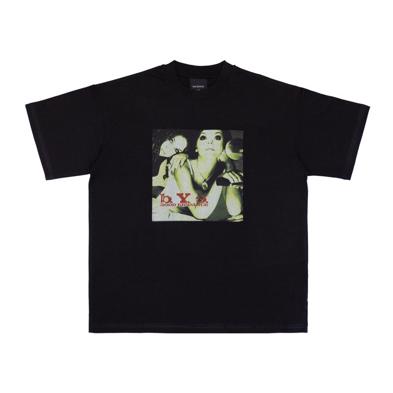 BYE JEREMY ACT TEE BLACK