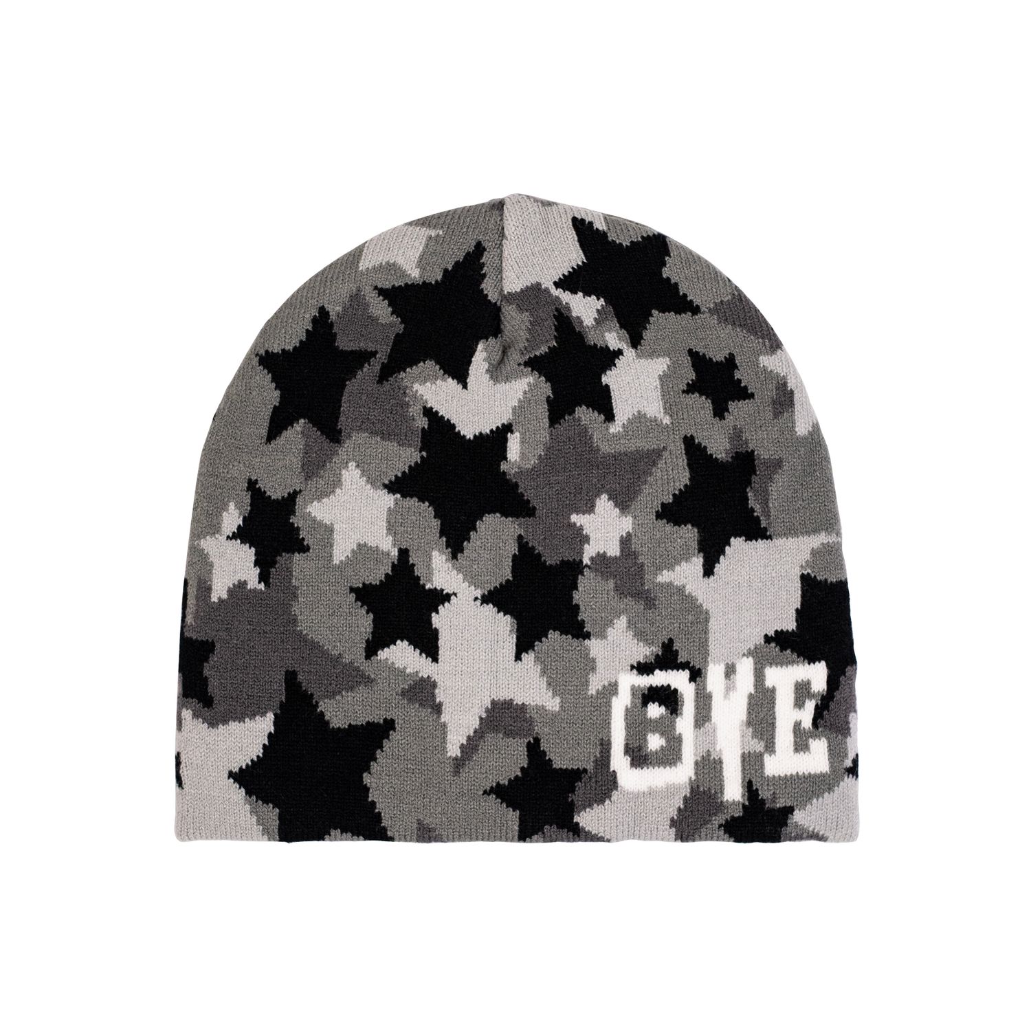 BYE JEREMY STAR CAMO BEANIE