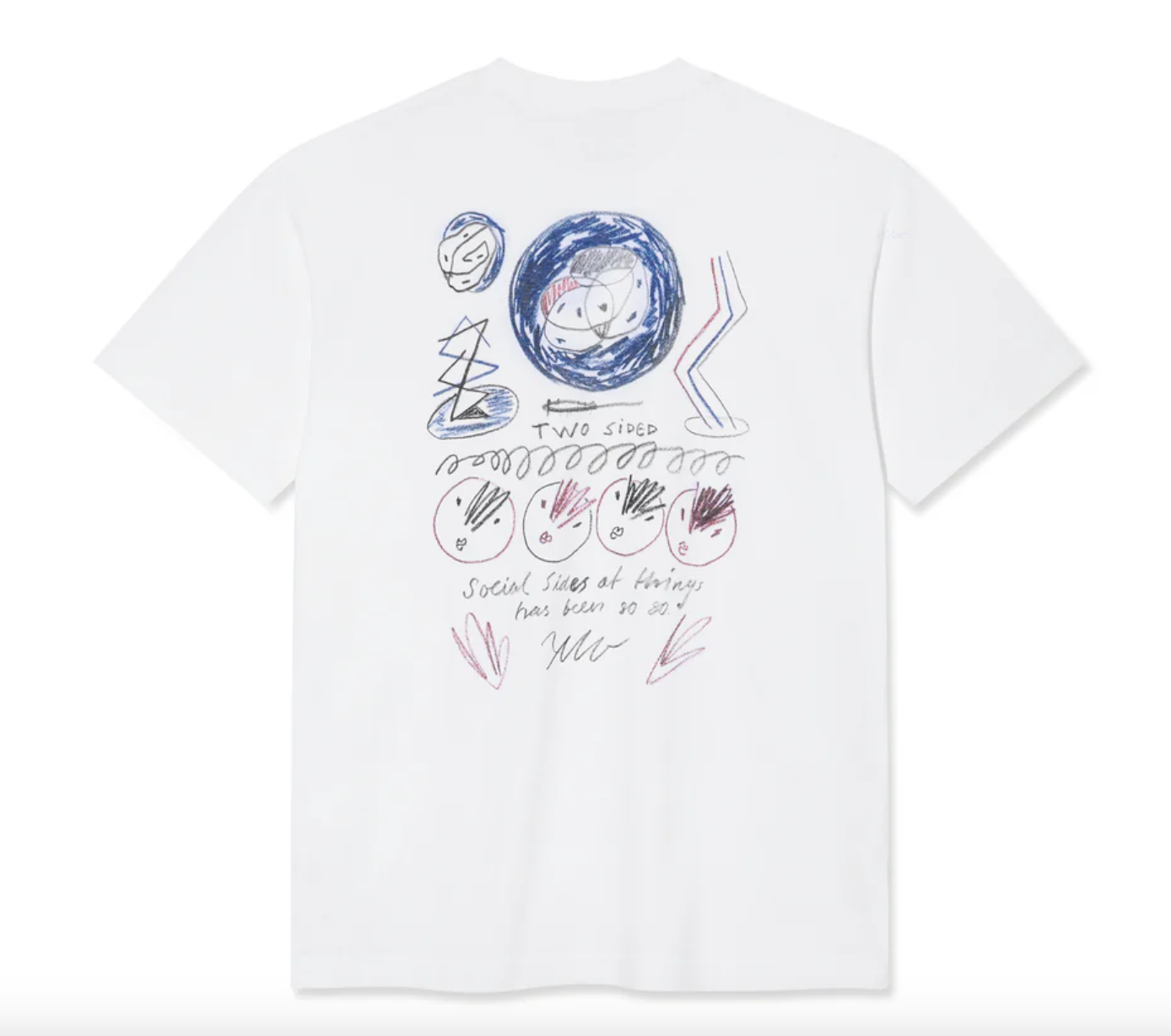 POLAR TEE | SOCIAL SIDE - WHITE