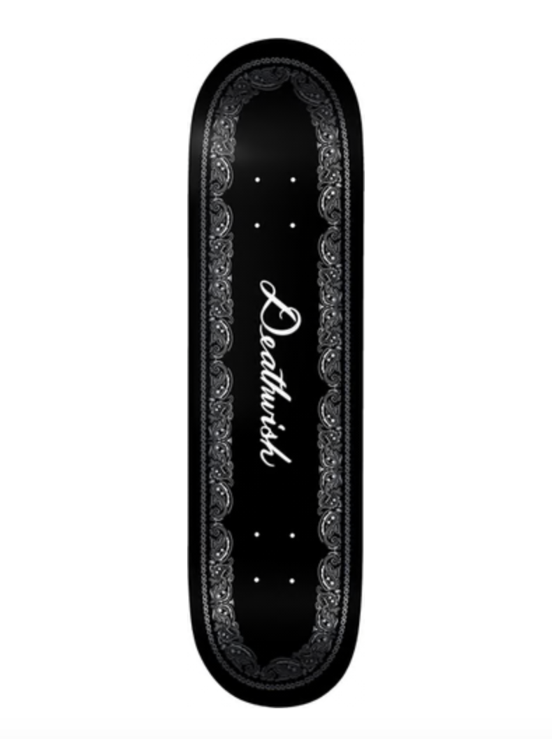 DEATHWISH - PAISLEY - SCRIPT - 8.5&quot;