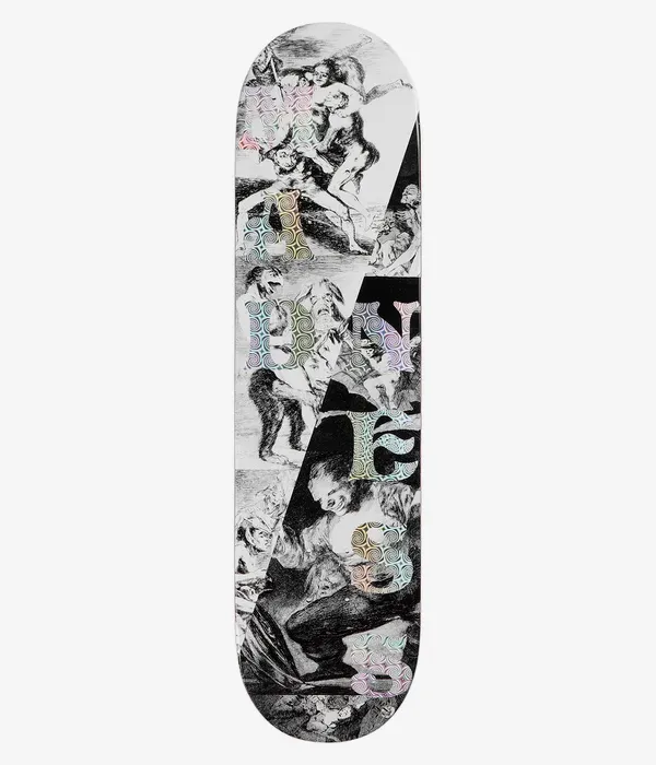 MADNESS SPLIT OVERLAP 8&quot; SKATEBOARD DECK (SWIRL HOLOGRAPHIC)