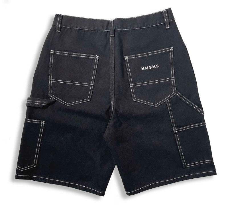YETI SHORT BLACK DENIM