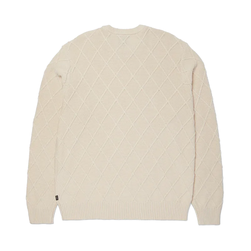 GRID CREWNECK SWEATER