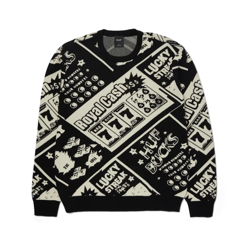 HUF LUCKY CREWNECK SWEATER