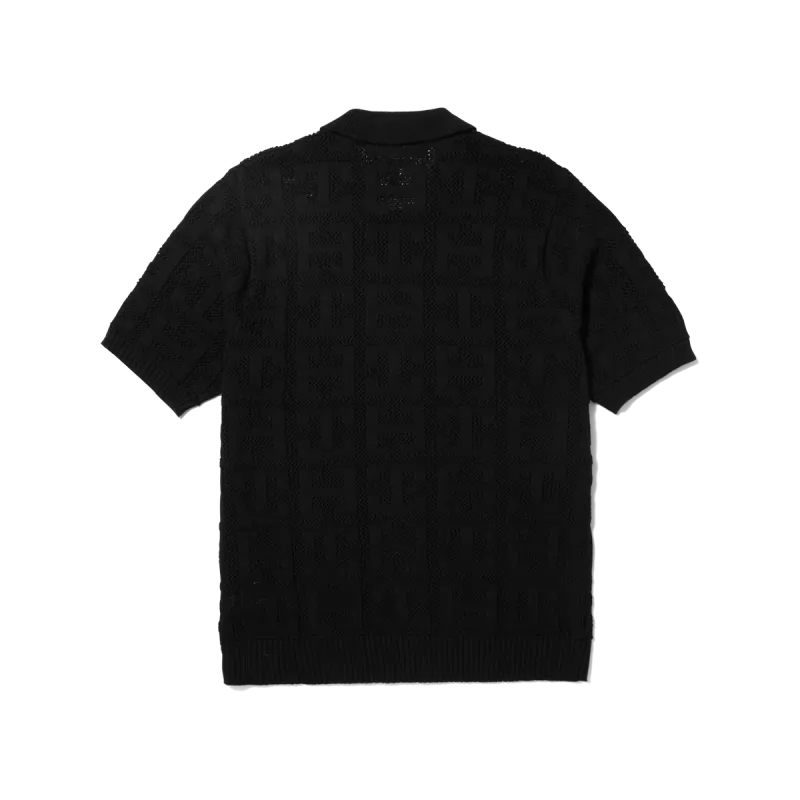 HUF MONOGRAM JACQUARD ZIP SWEATER