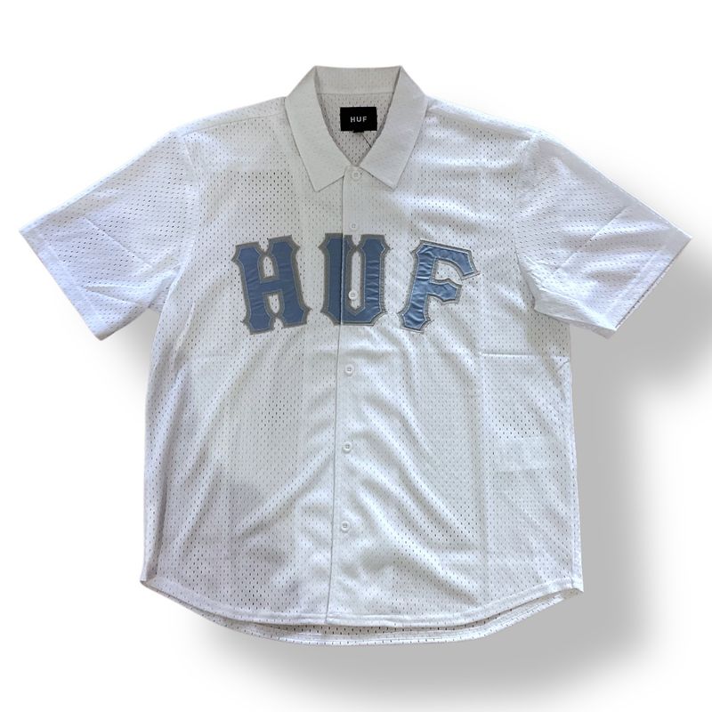 HUF ARCH BUTTON UP WHITE