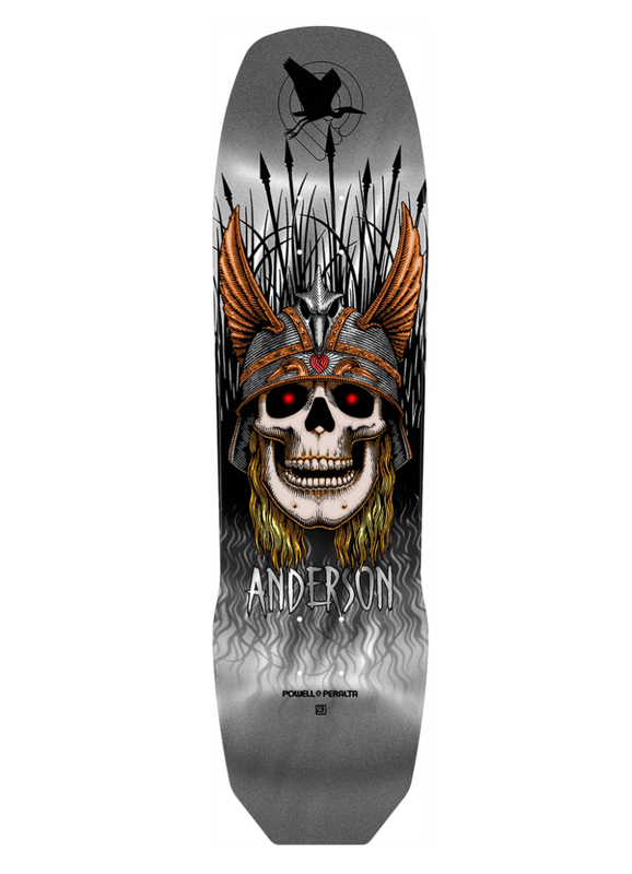 POWELL PERALTA - ANDY ANDERSON HERON 289 8.45 SKATEBOARD DECK