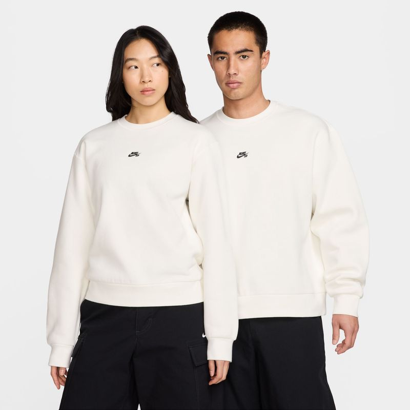 NIKE SB SAIL/BLACK CREWNECK